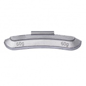 Свинцовые набивные груза для стальных ( штампованных ) легковых дисков, 60 грамм (50шт/кор).