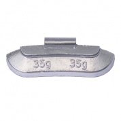 Свинцовые набивные груза для стальных ( штампованных ) легковых дисков, 35 грамм (100шт/кор).