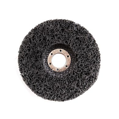 Круг зачистной из синтетического волокна ROSSVIK 125*22мм черный, 80м/с, 12250об/мин